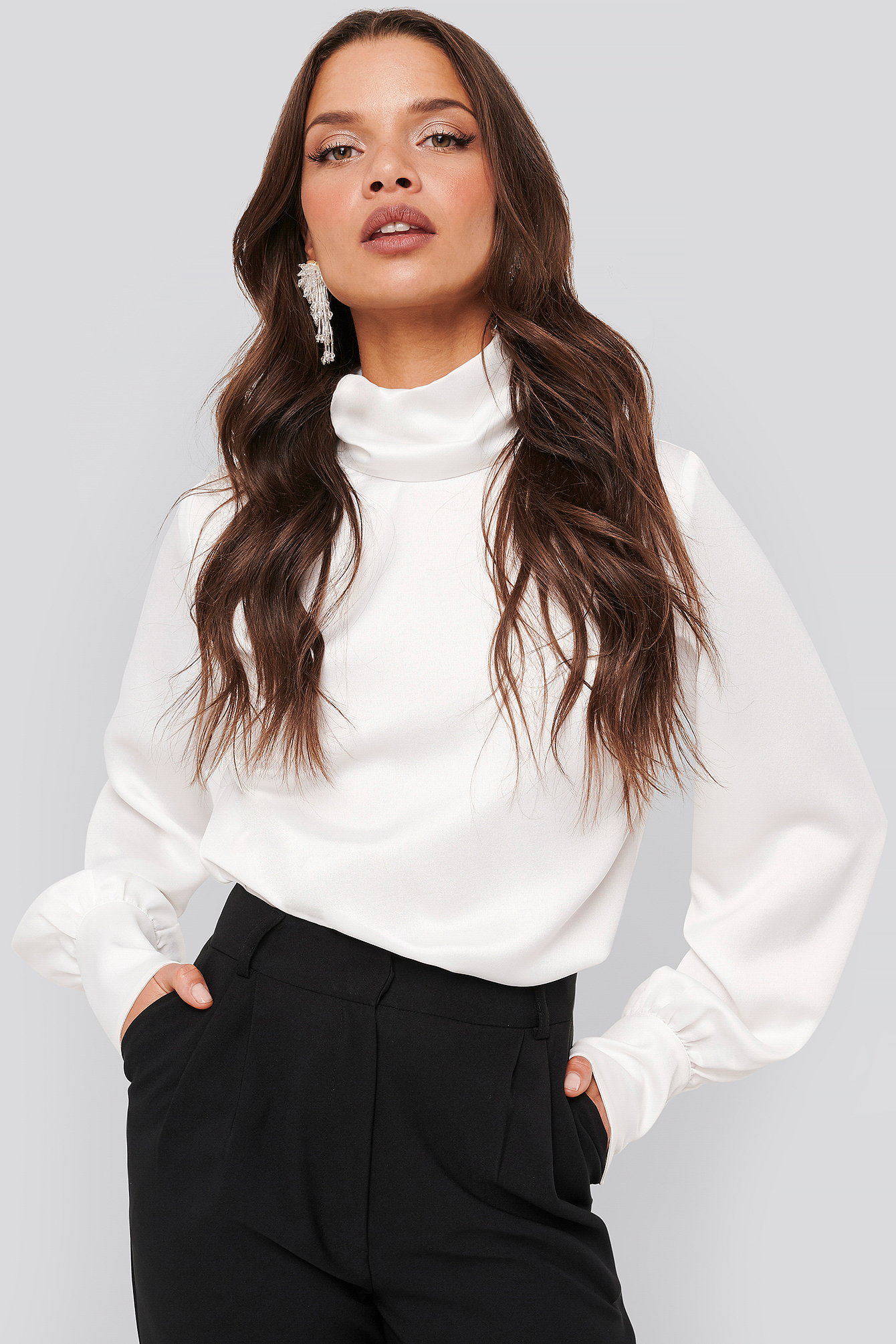 High Neck Body White