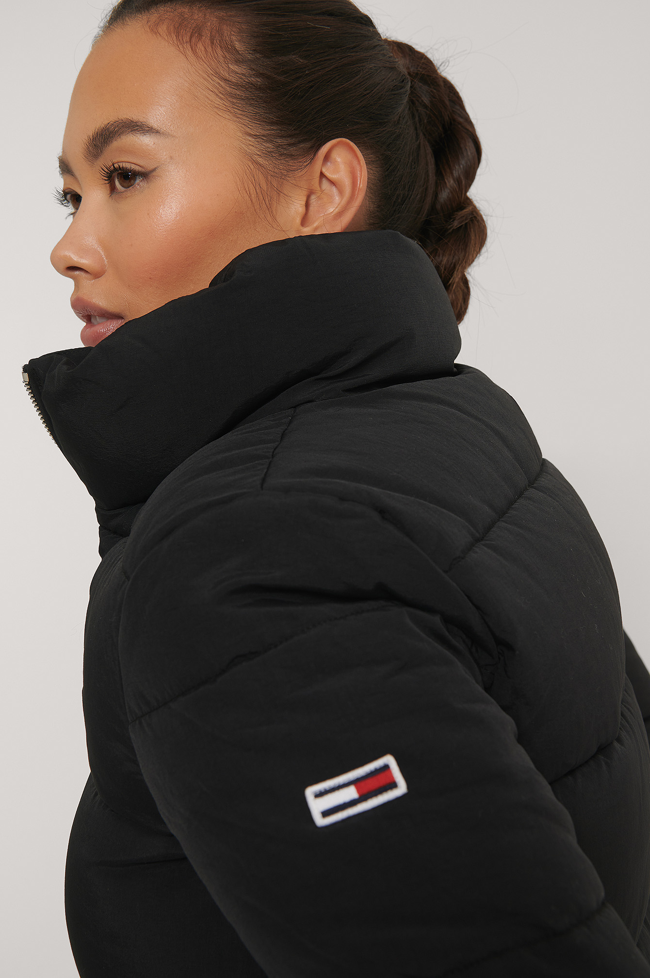 Modern Puffer Jacket Black | na-kd.com