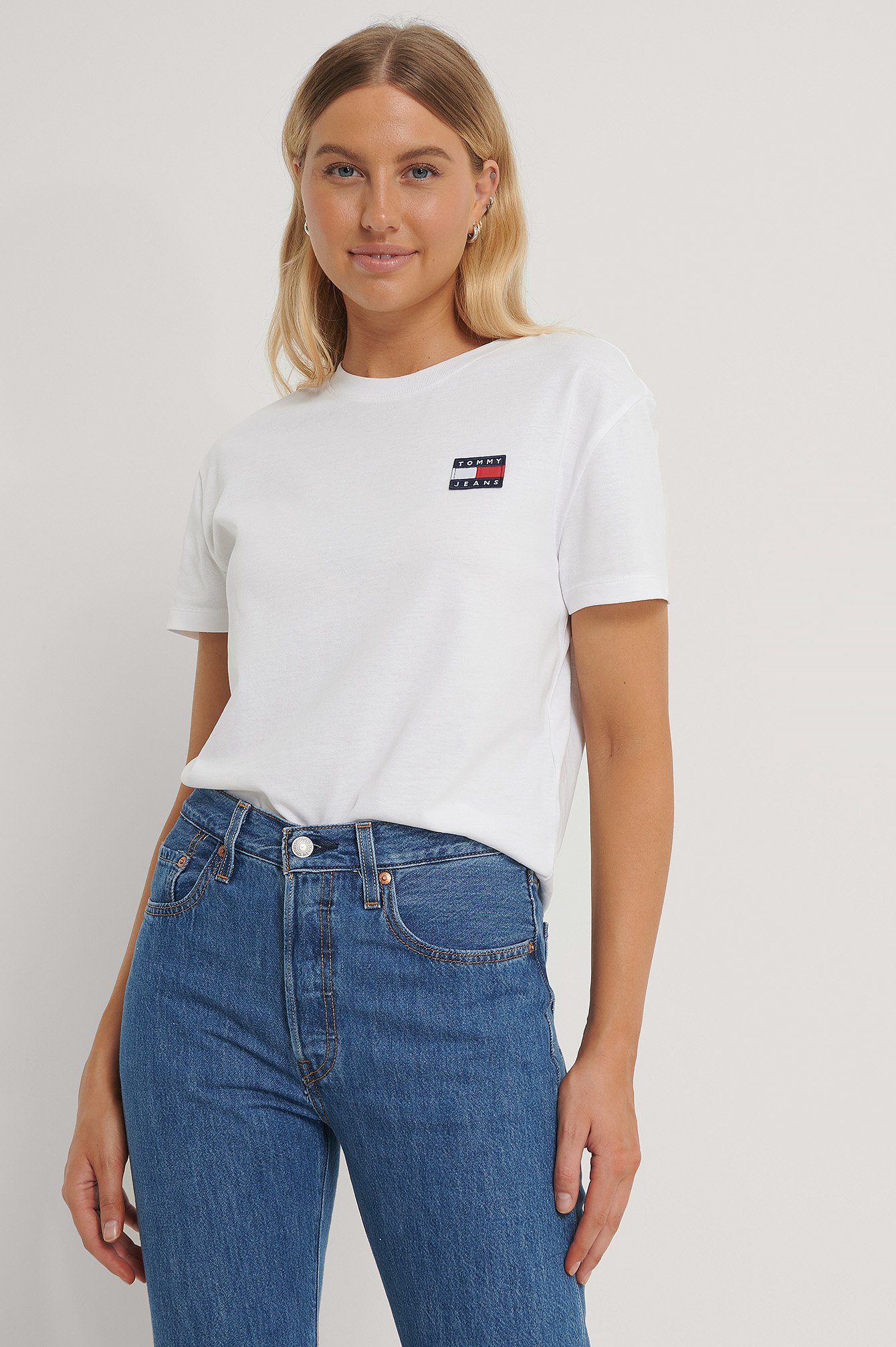 White Tommy Badge Tee