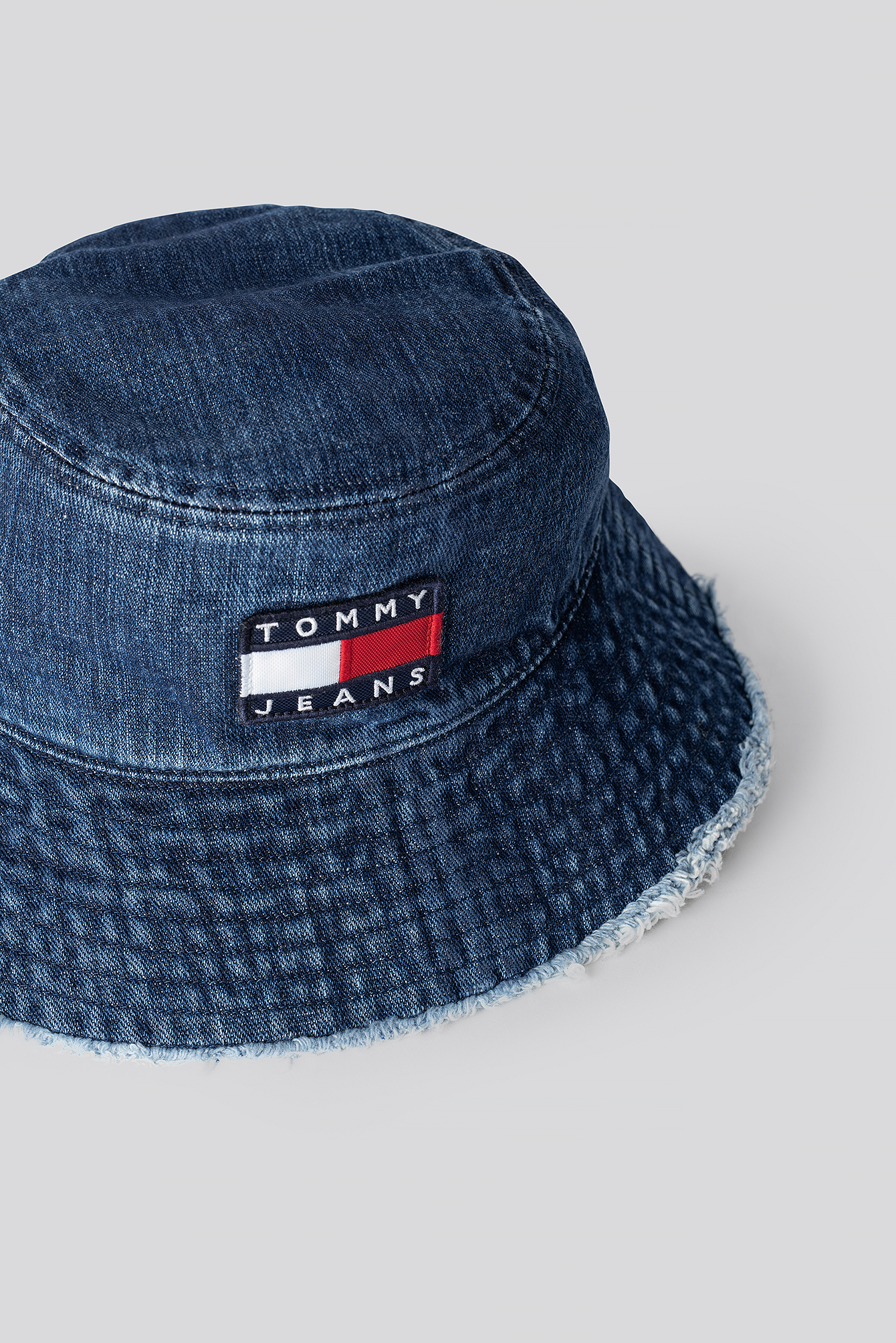 TOMMY JEANS Heritage Denim Bucket Hat Blue