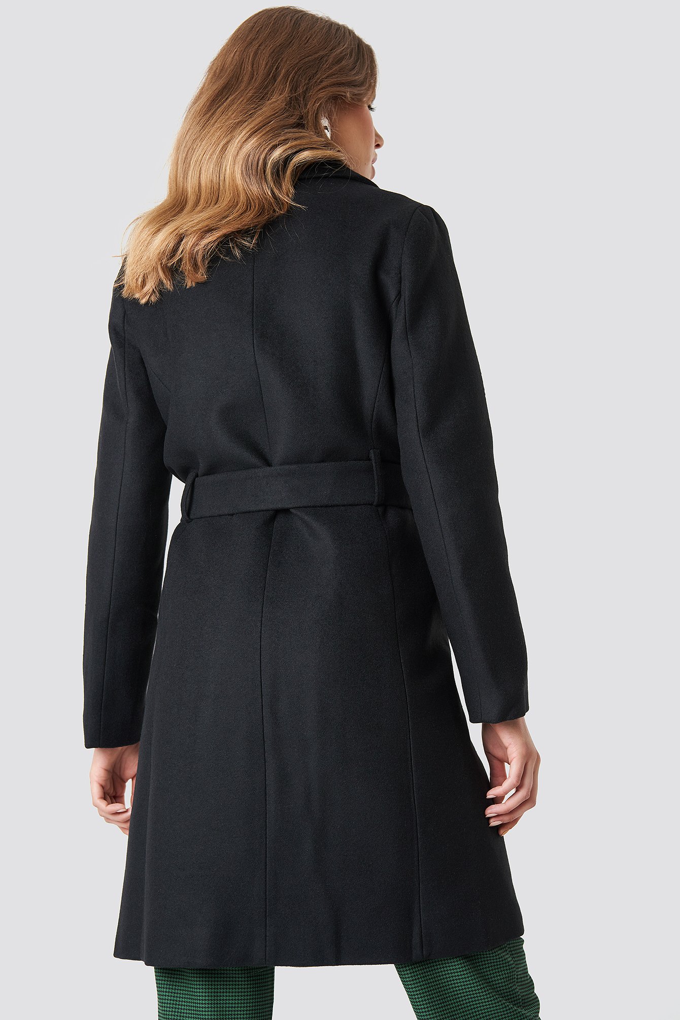 Black Arched Coat