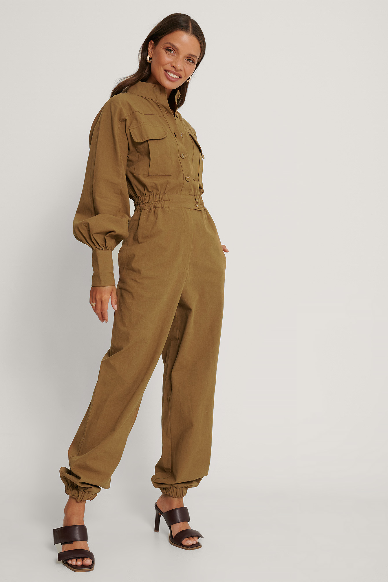 Jumpsuit Braun