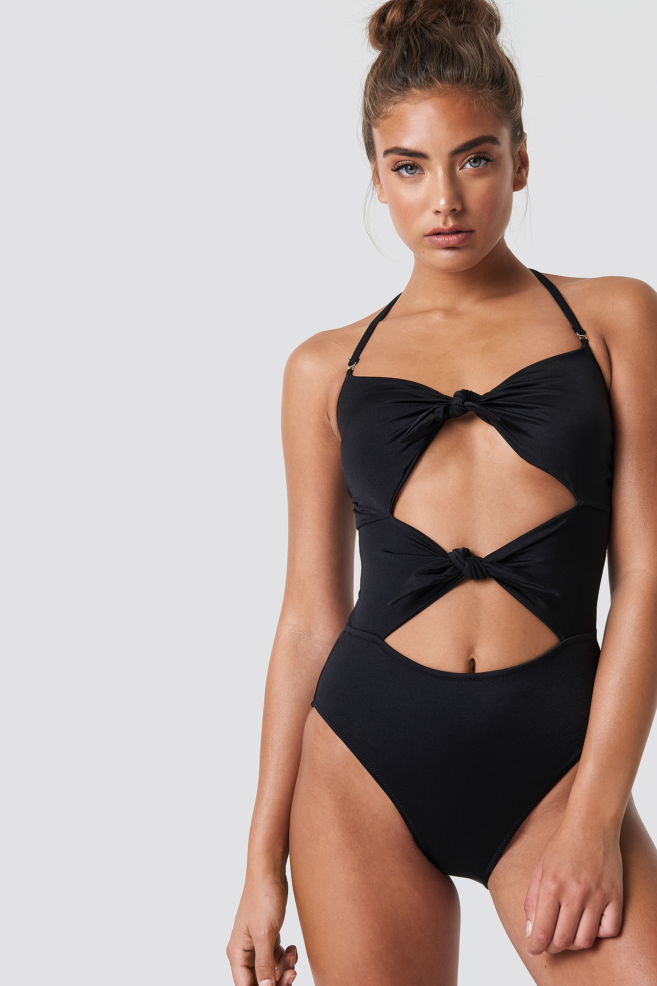 Dubble Knot Swimsuit Black
