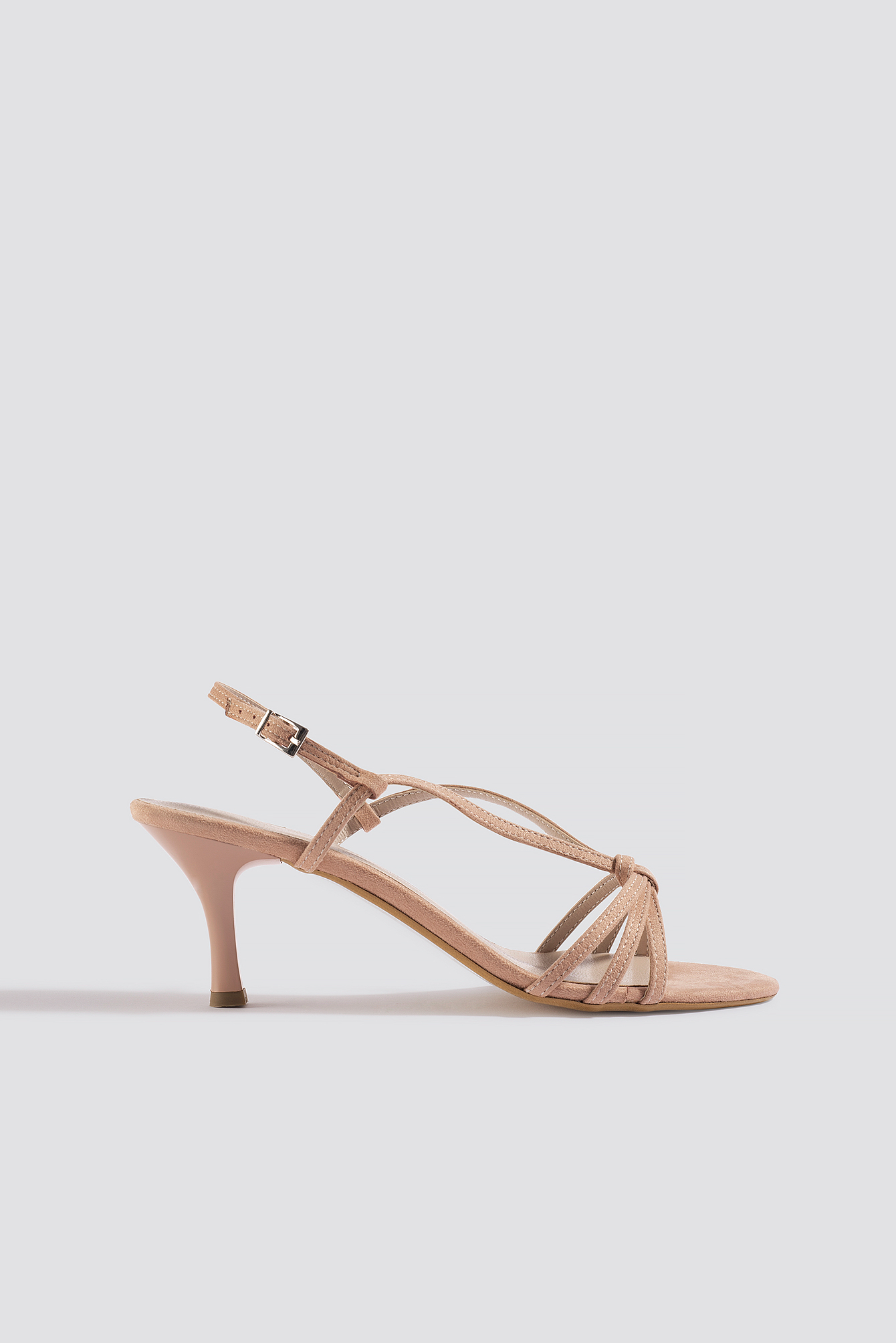 High Heel Strap Sandal Powder Pink