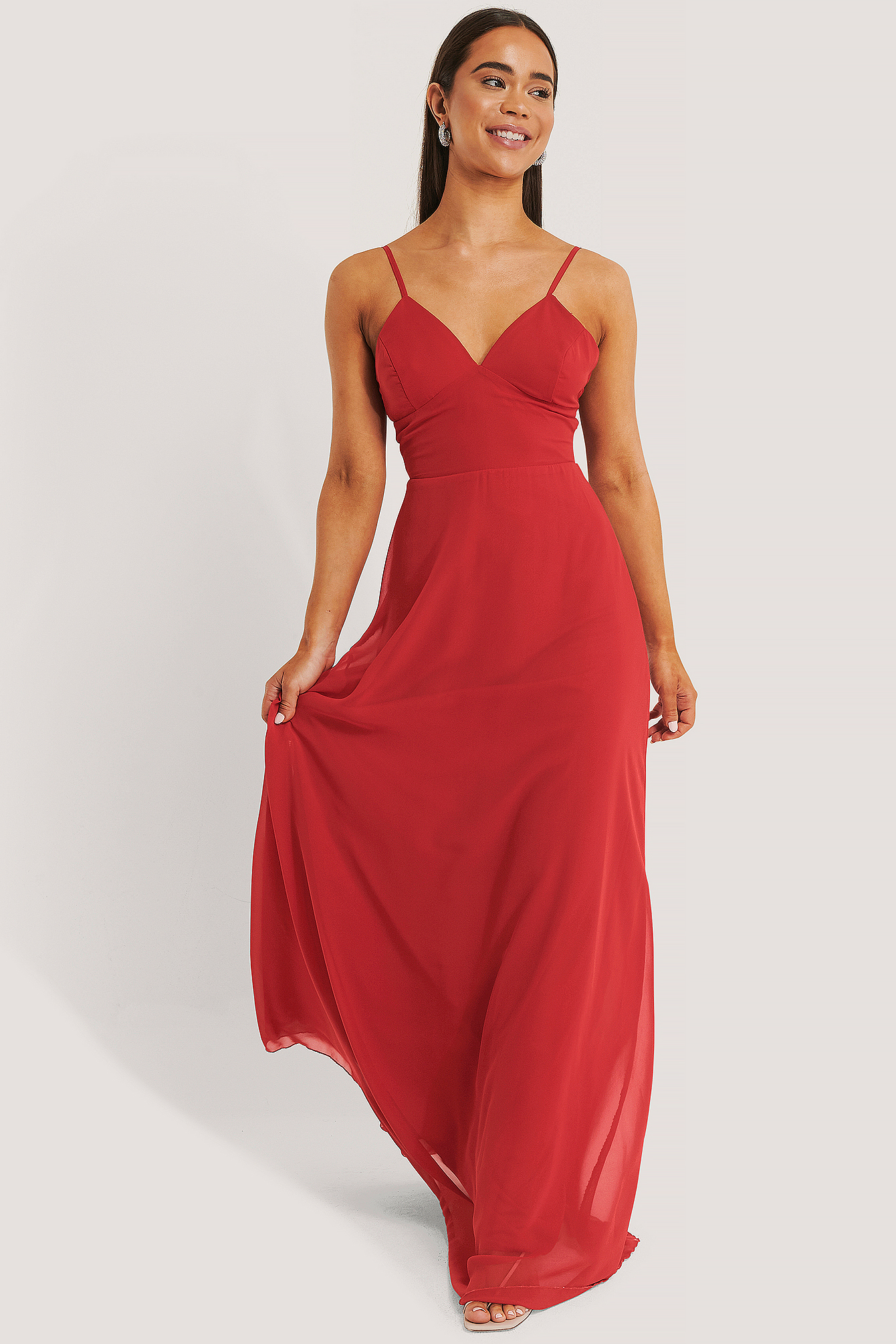 Evening Dress Red | na-kd.com