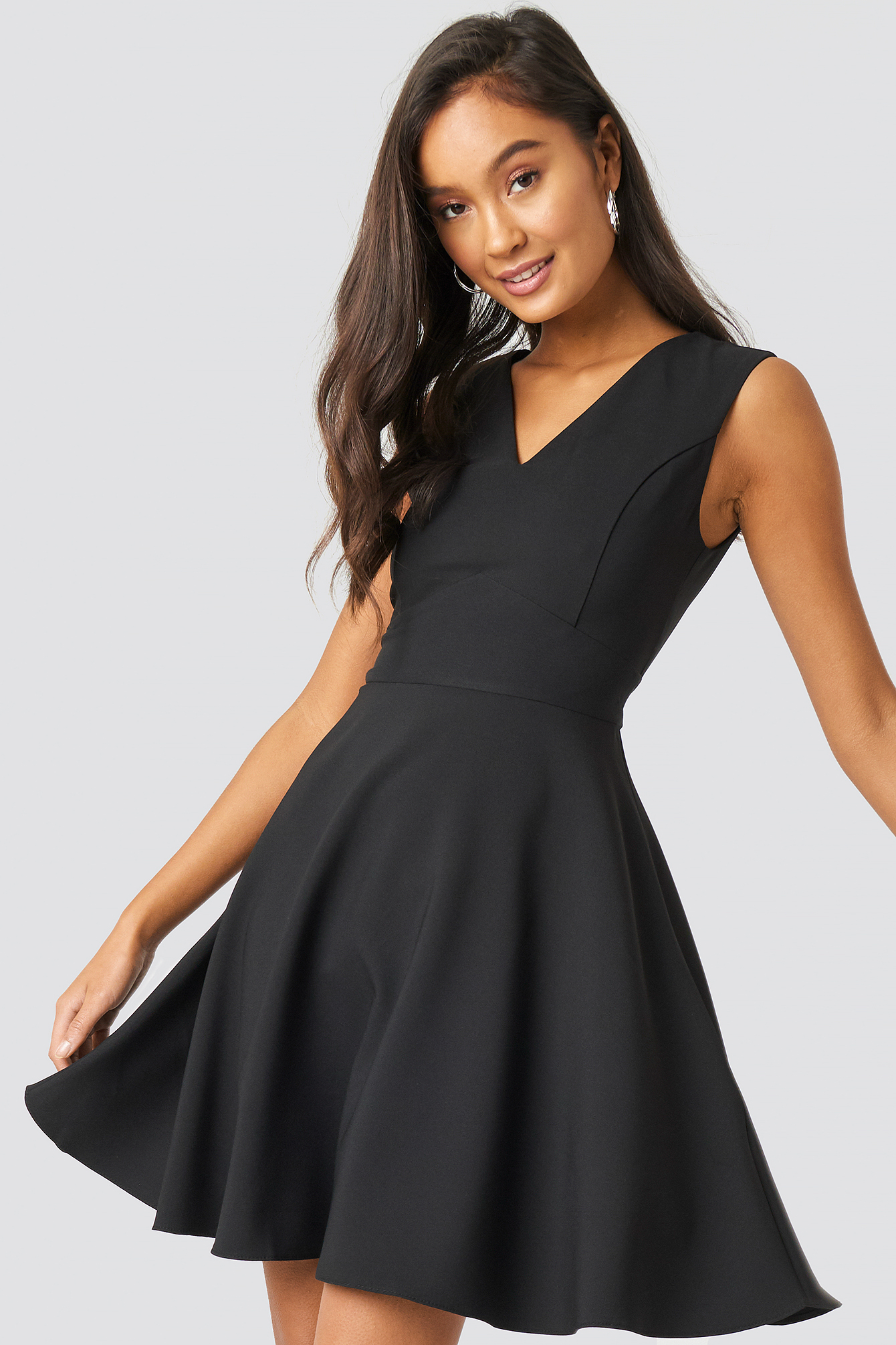 Milla Basic Mini Dress Black | na-kd.com