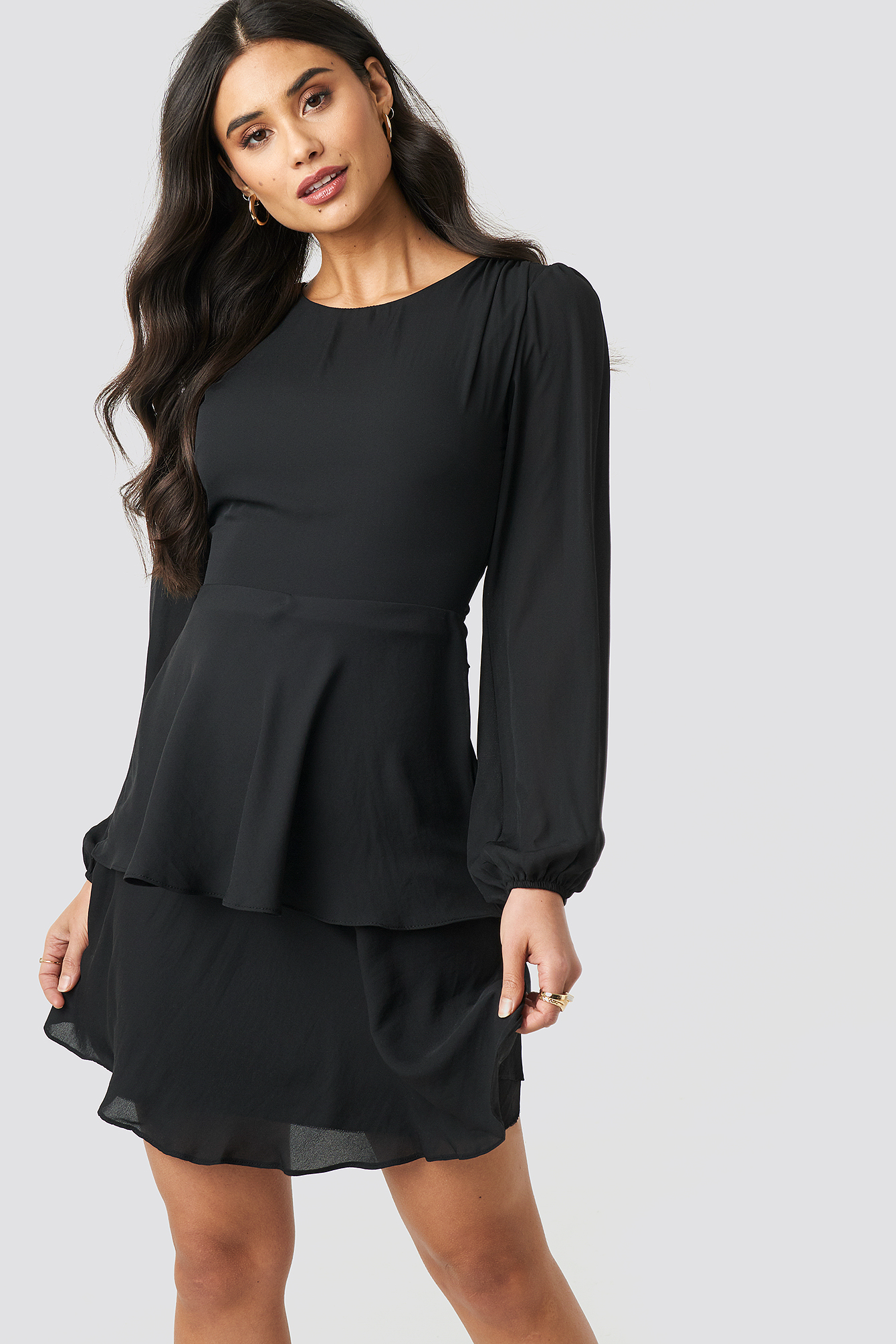Trendyol  Milla Binding Detailed Dress - Black