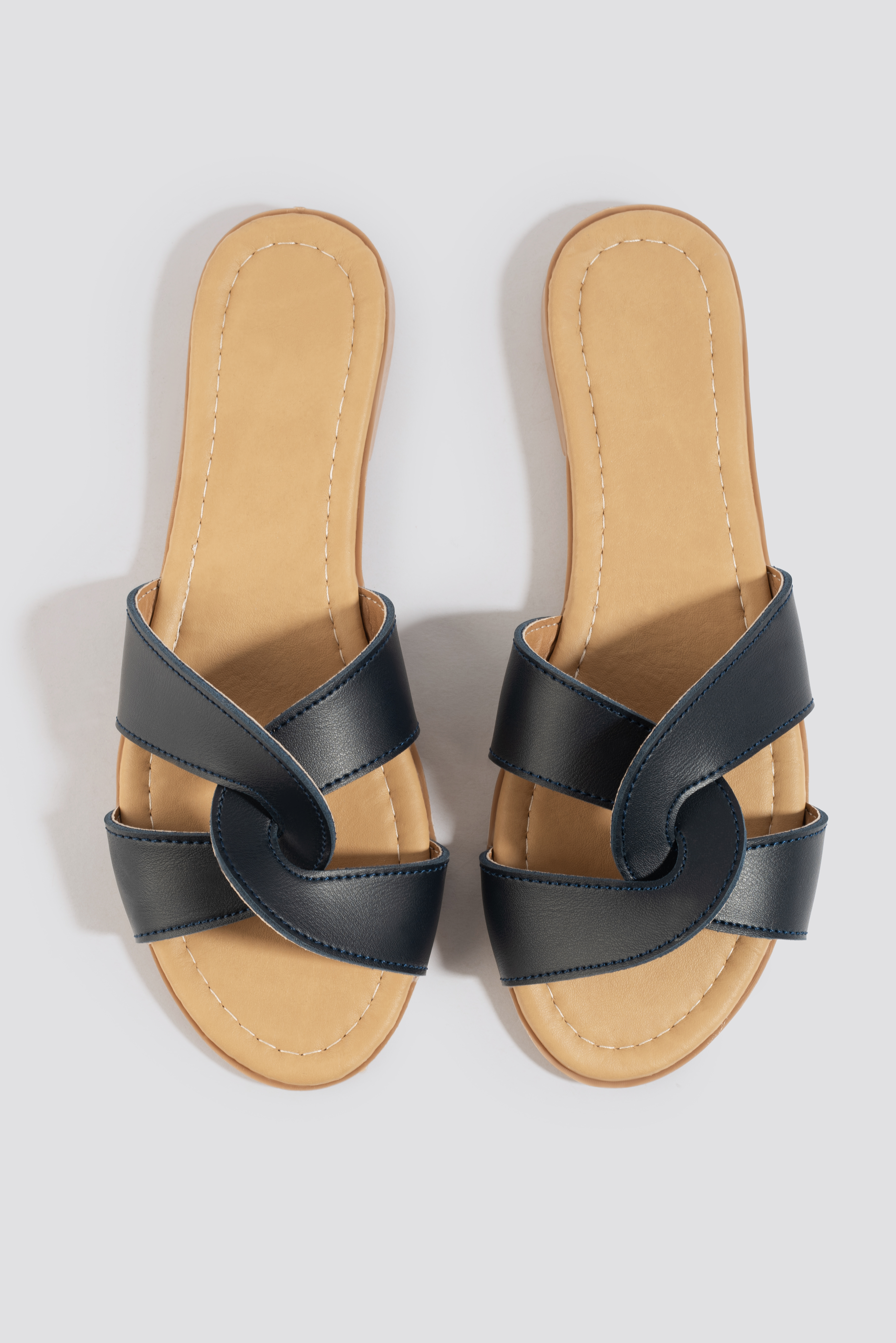 Milla Slippers Navy