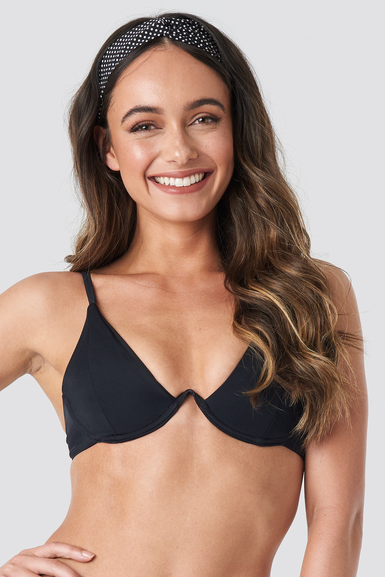 Milla Underwire Bikini Top Black | na 