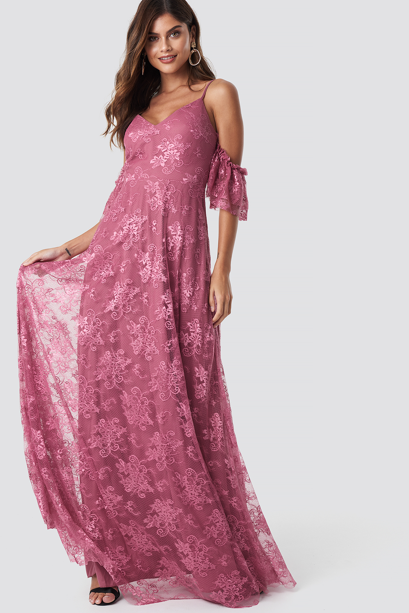 Rose Dry Maxi Dress Dusty Rose