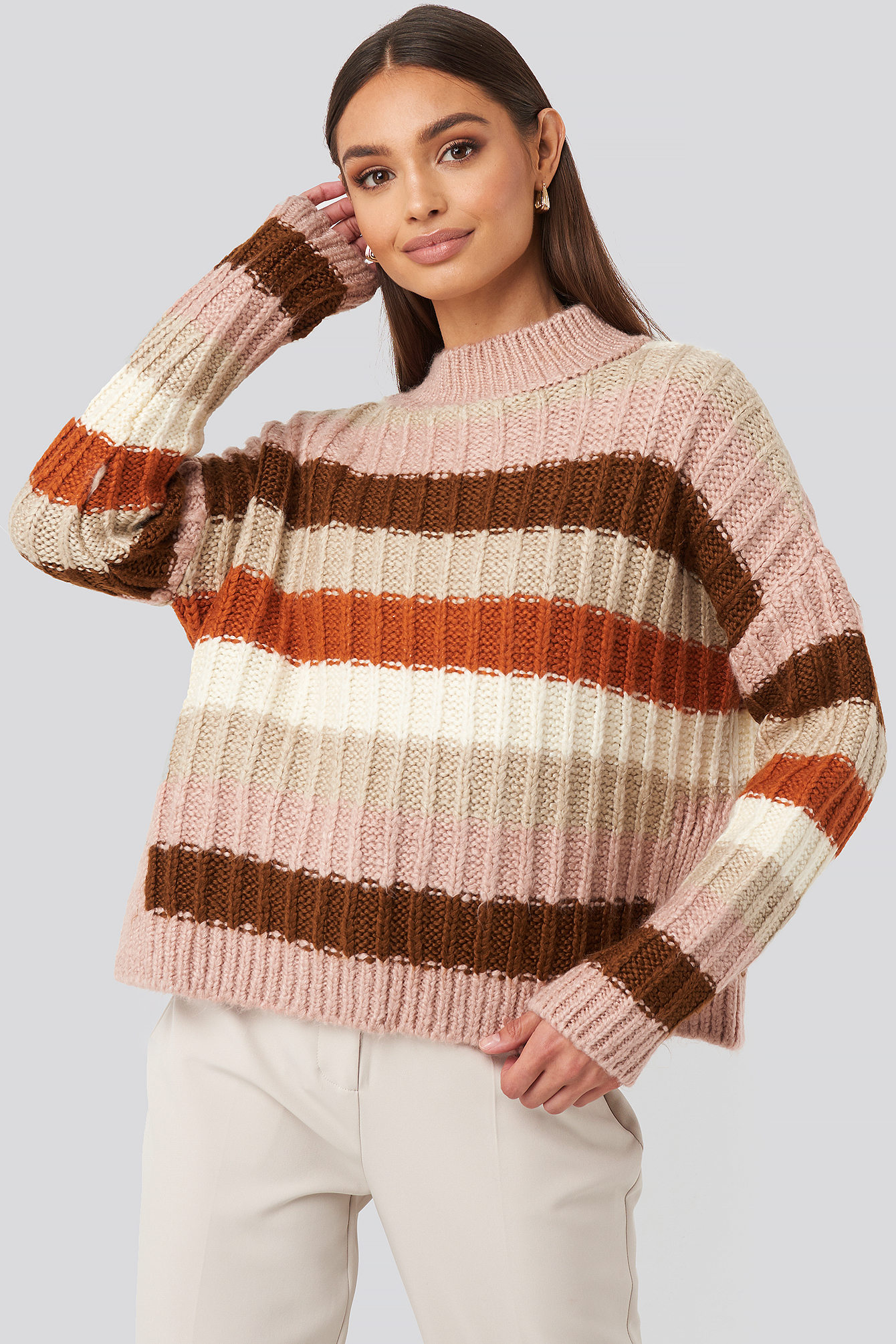 Striped Knitwear Sweater Multicolor