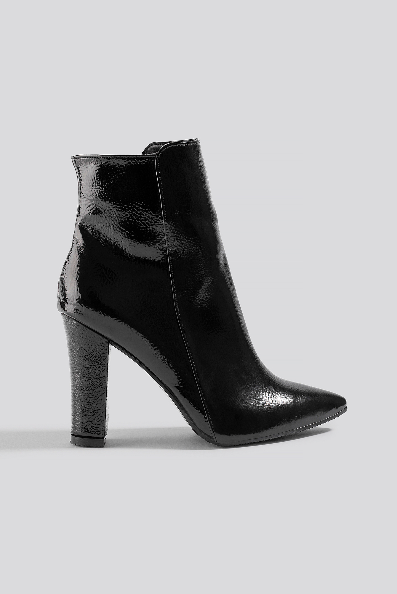 Women High Heel Boots Black