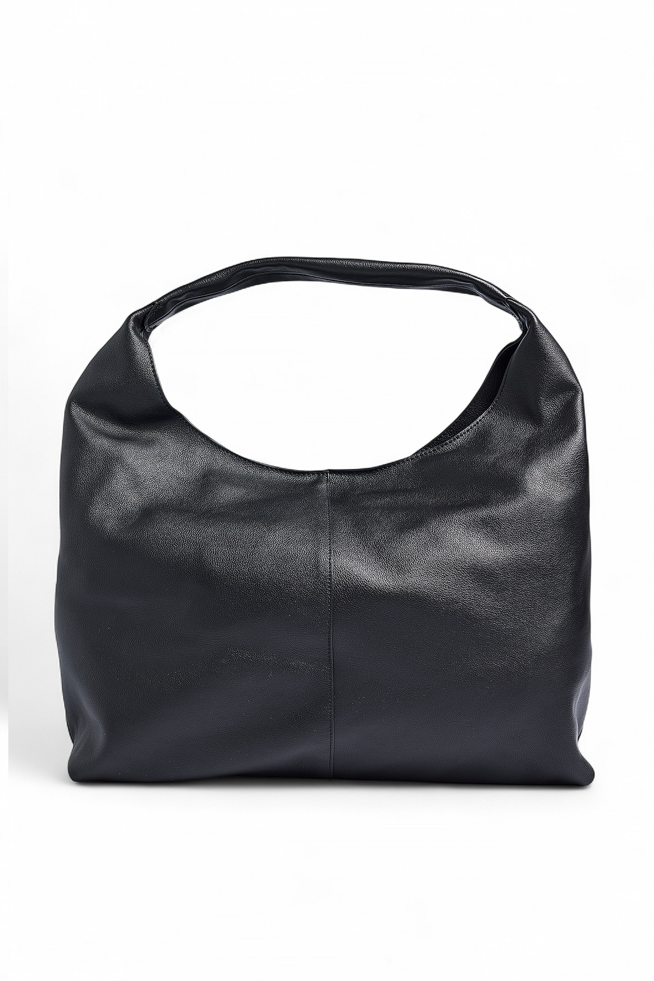 Premium Selection Triangle Leather Tote Bag - Bags - Black - One Size - NA-KD / NAKD