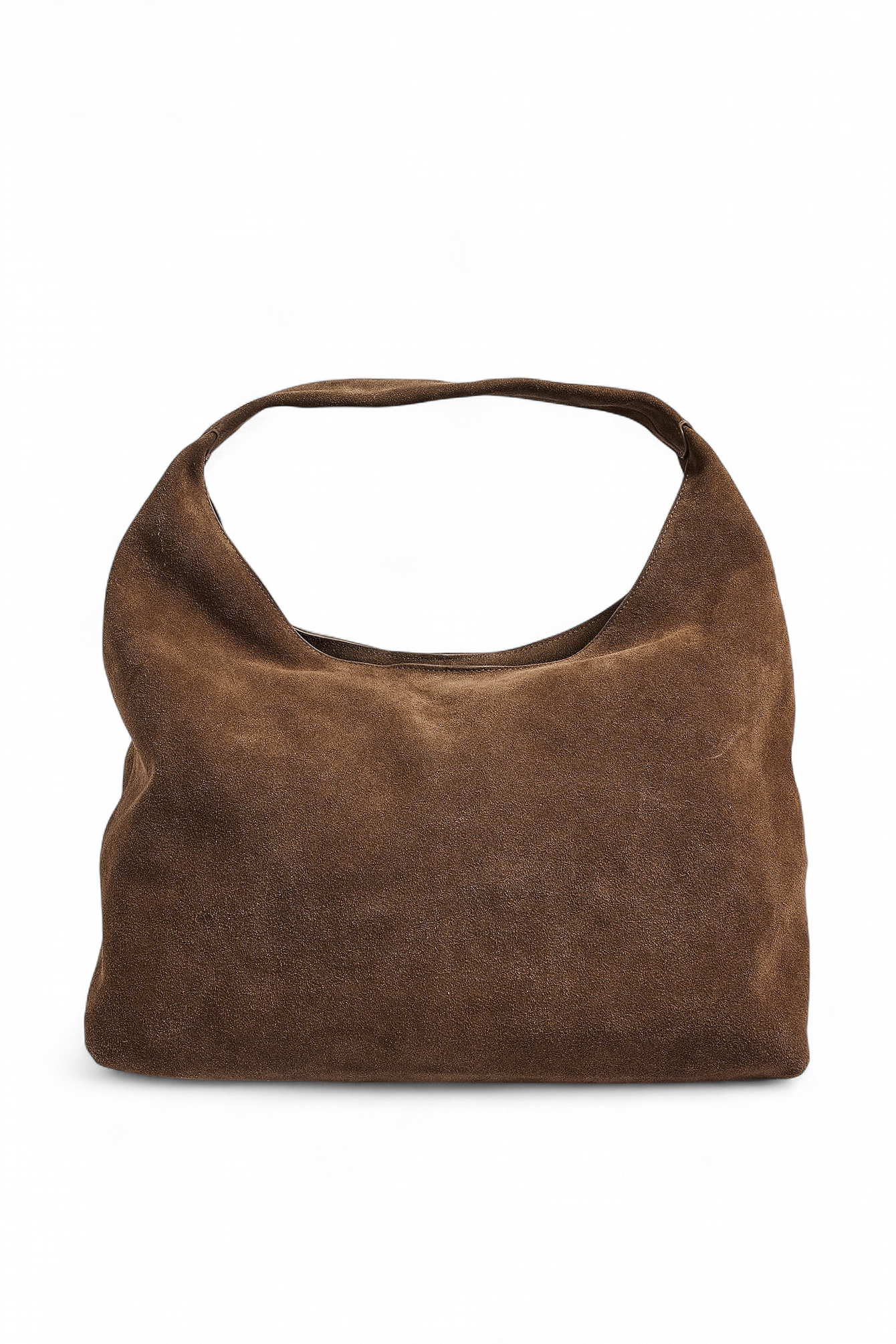 Premium Selection Bolso tote de ante triangular - Bolsos - Brown - One Size - NA-KD / NAKD