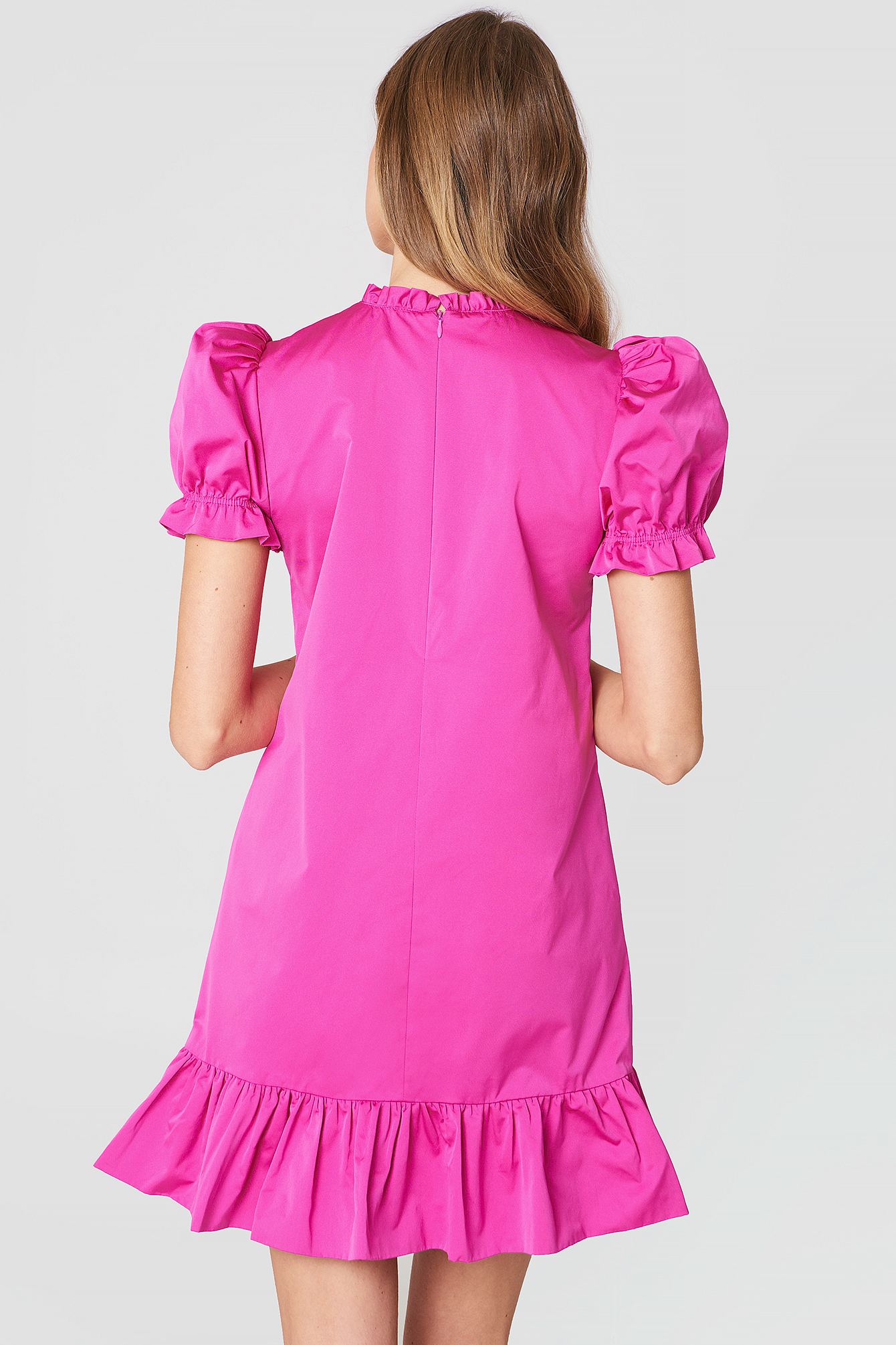Abito Fuxia Mini Dress Rosa | na-kd.com