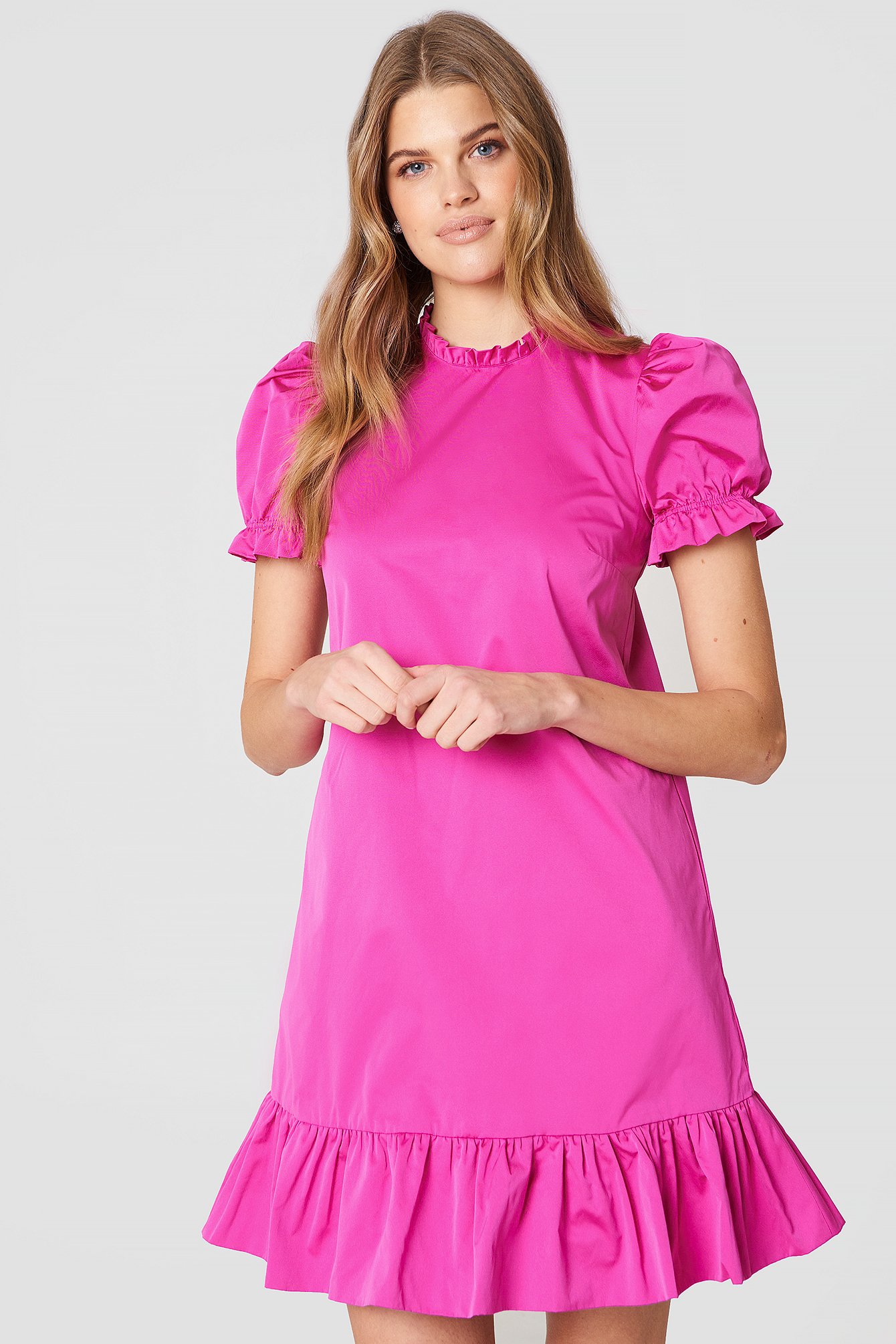 Abito Fuxia Mini Dress Rosa | NA-KD