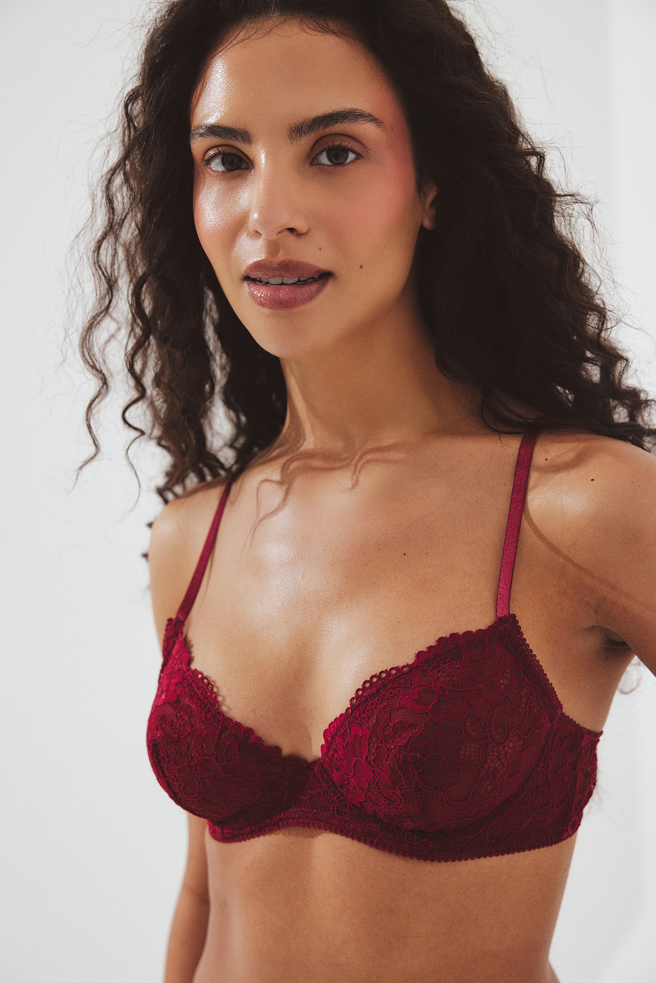 Beugelbeha van kant - Bh's - Rood - EU 70A - NA-KD / NAKD