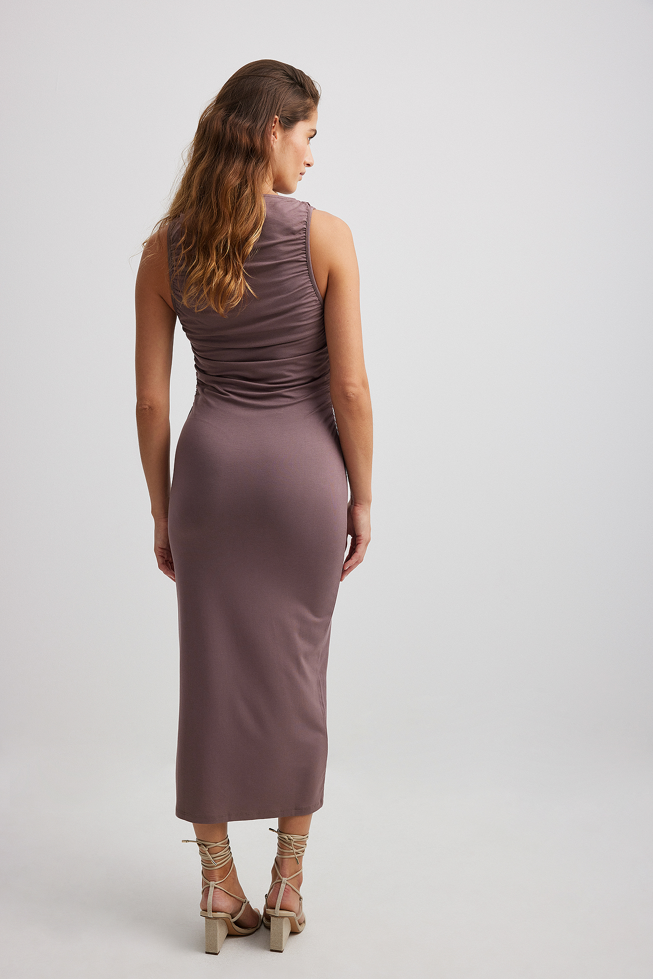 | NA-KD Purple Jersey Dresses Womens