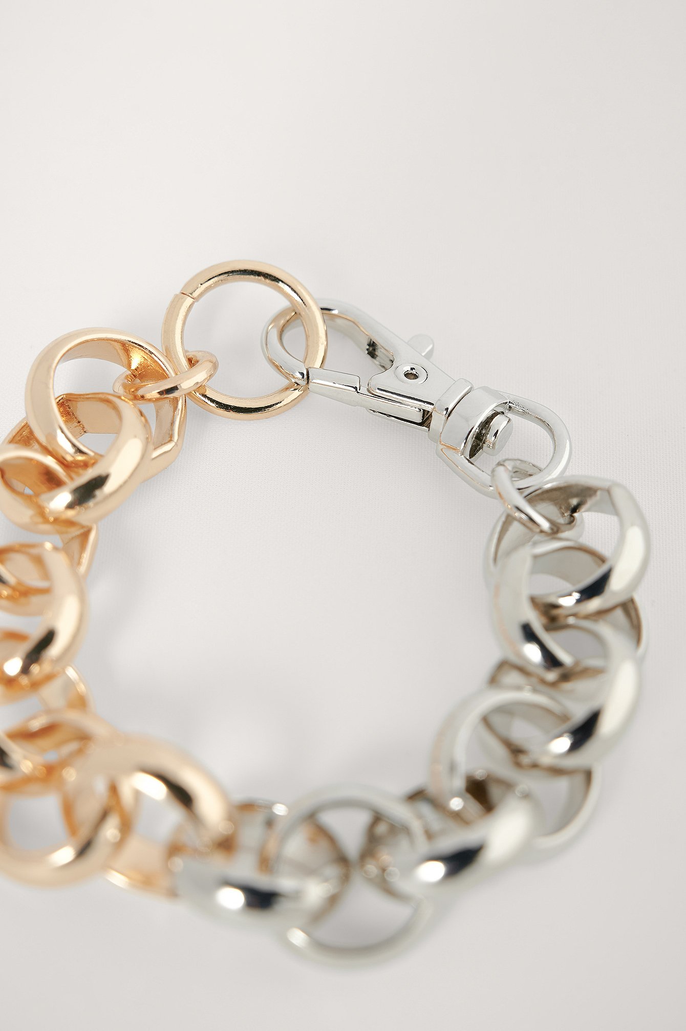 Gold/Silver Chunky Bracelet