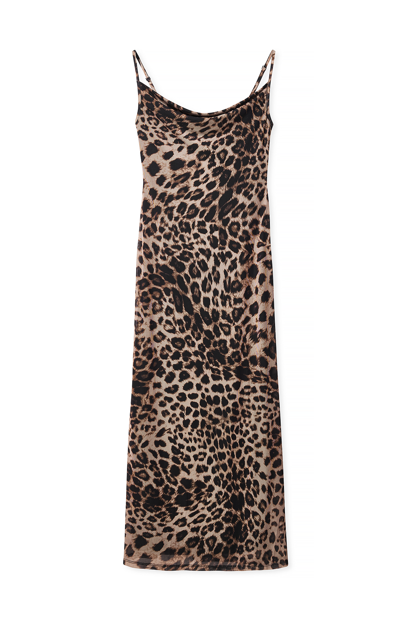 Overlap Waterfall Linen Dress Orange | NA-KD