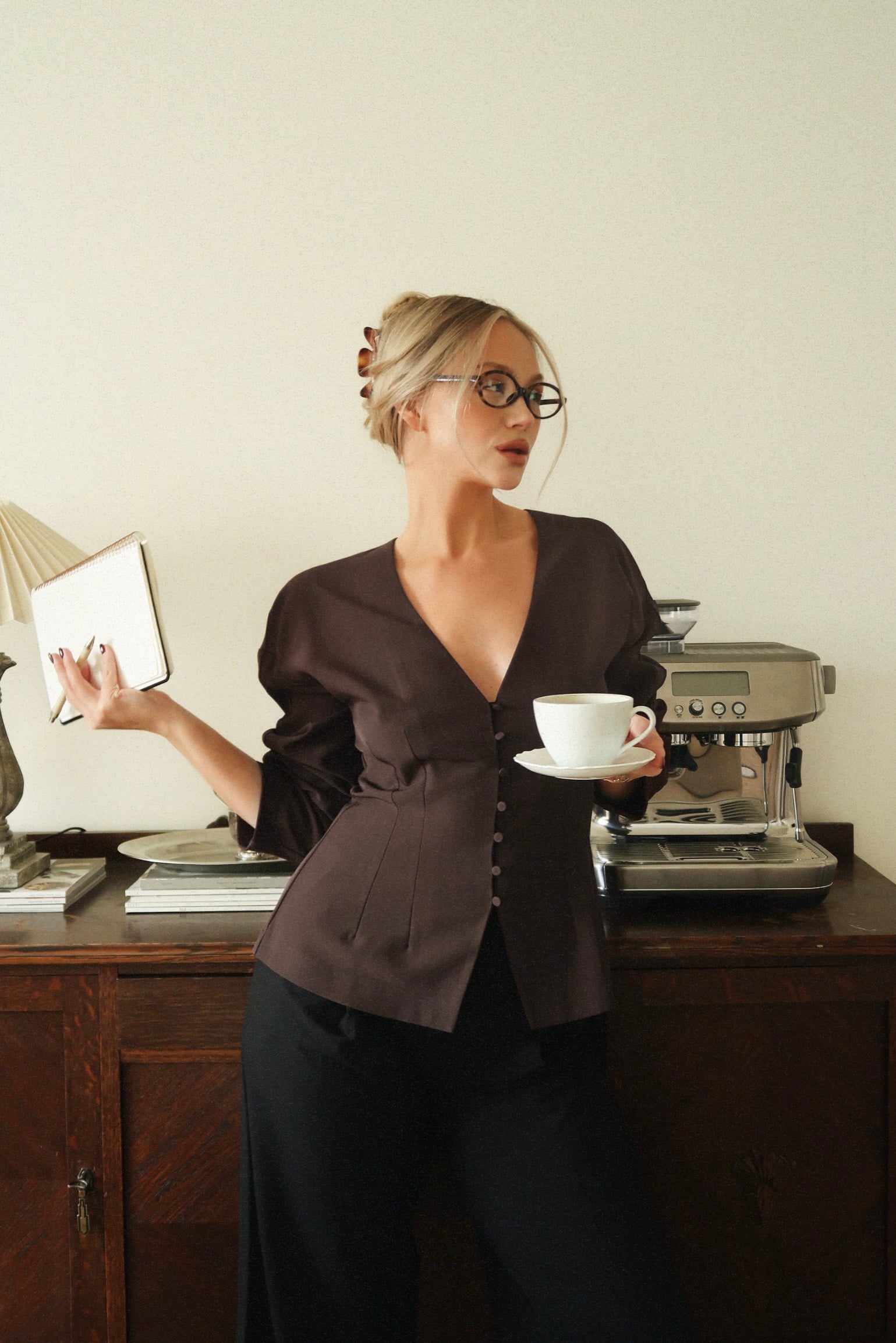 Tailored Fitted Blouse