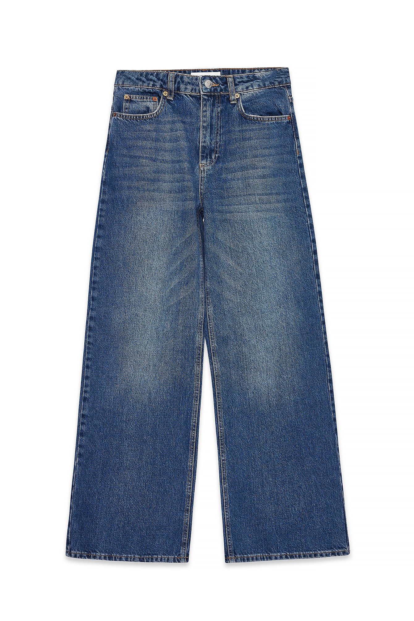 Wide Loose Jeans _Deep Blue | Na.e 【nae 】Wide Loose Jeans _Deep