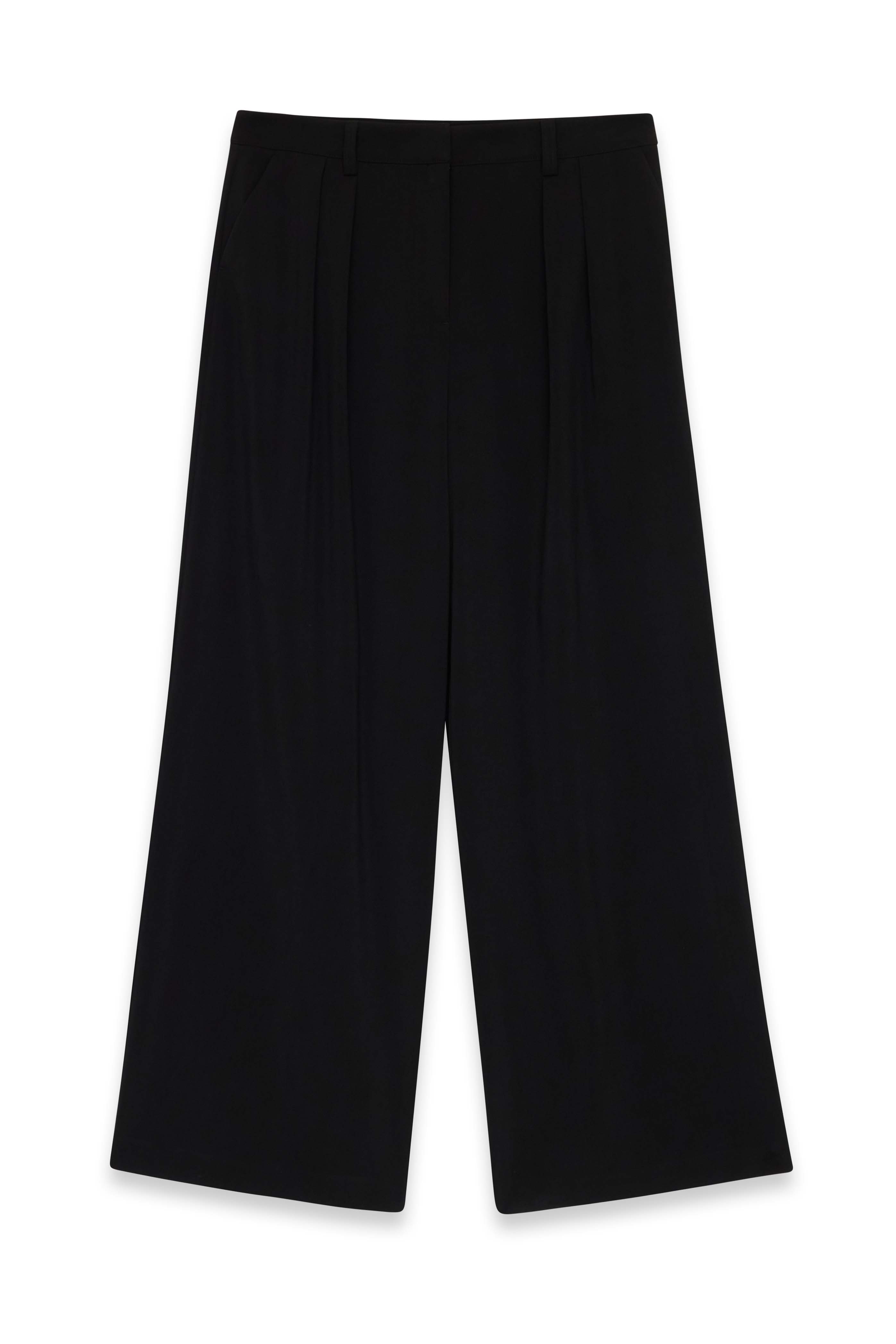 Wide Leg High Waist Loose Pants Stripe | NA-KD