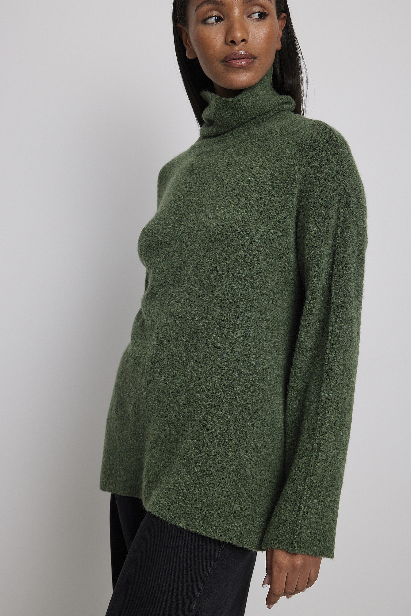 Womens Green Turtlenecks | NA-KD
