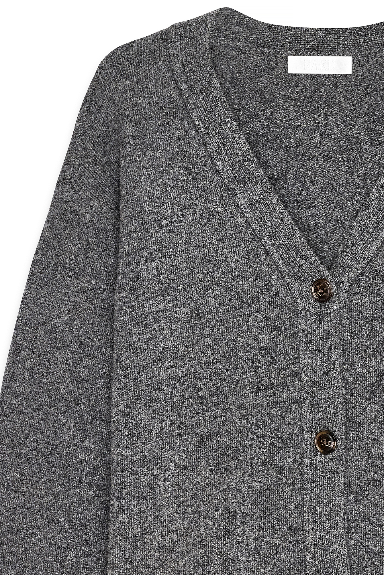 ♡ room contemporary ♡ Over Wool V Knit TEXTURED WOOL JUMPER - Grey green | ZARA India