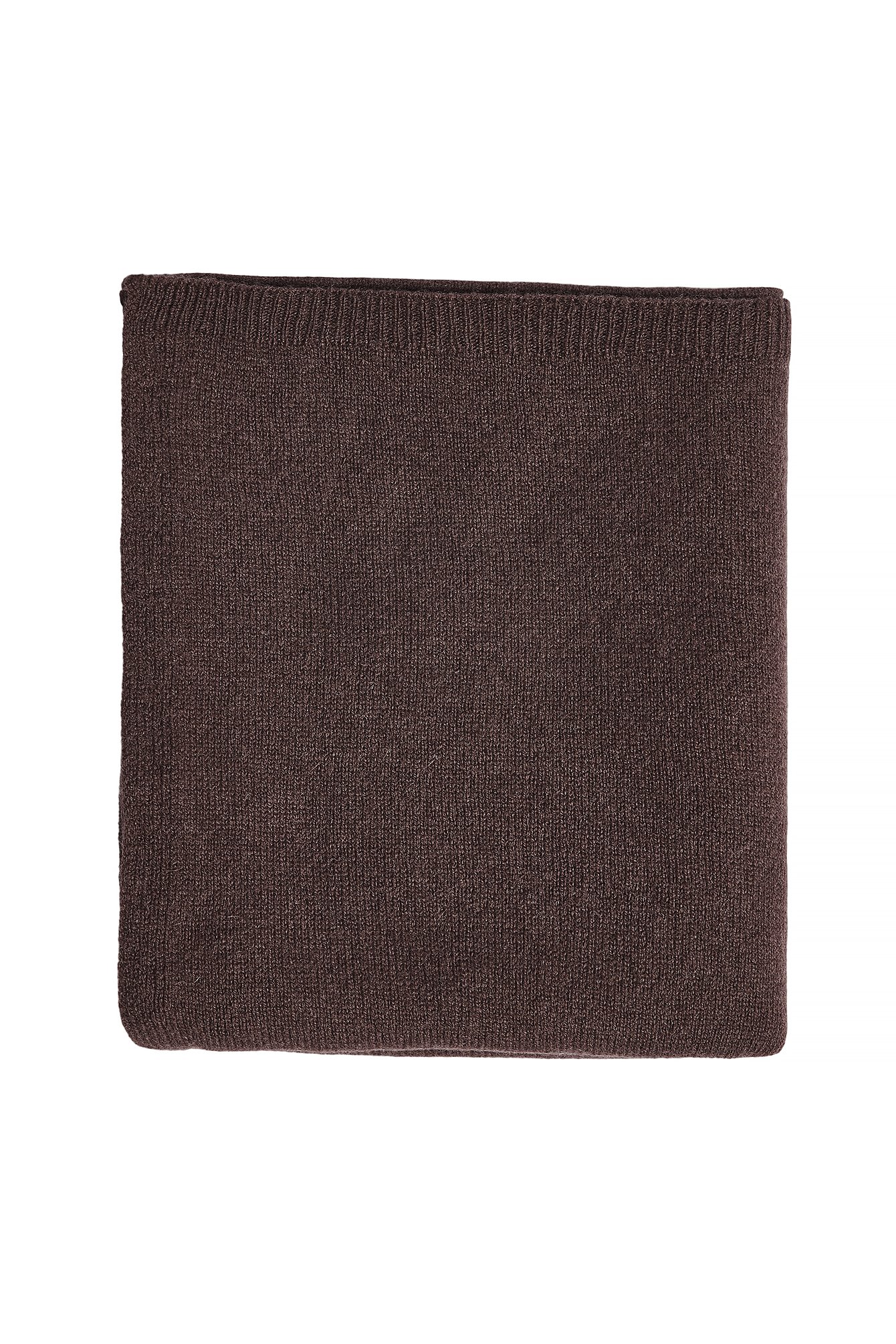 Premium Selection Wool Knitted Scarf - Scarves & Shawls - Brown - One Size - NA-KD / NAKD