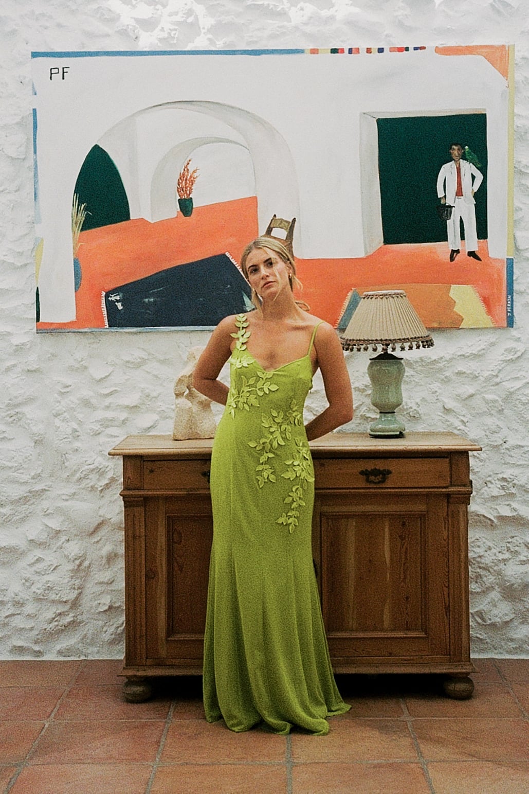 Woven Flowy Back Detail Maxi Dress Green | NA-KD Woven Flowy Back Detail Maxi Dress Green | NA-KD