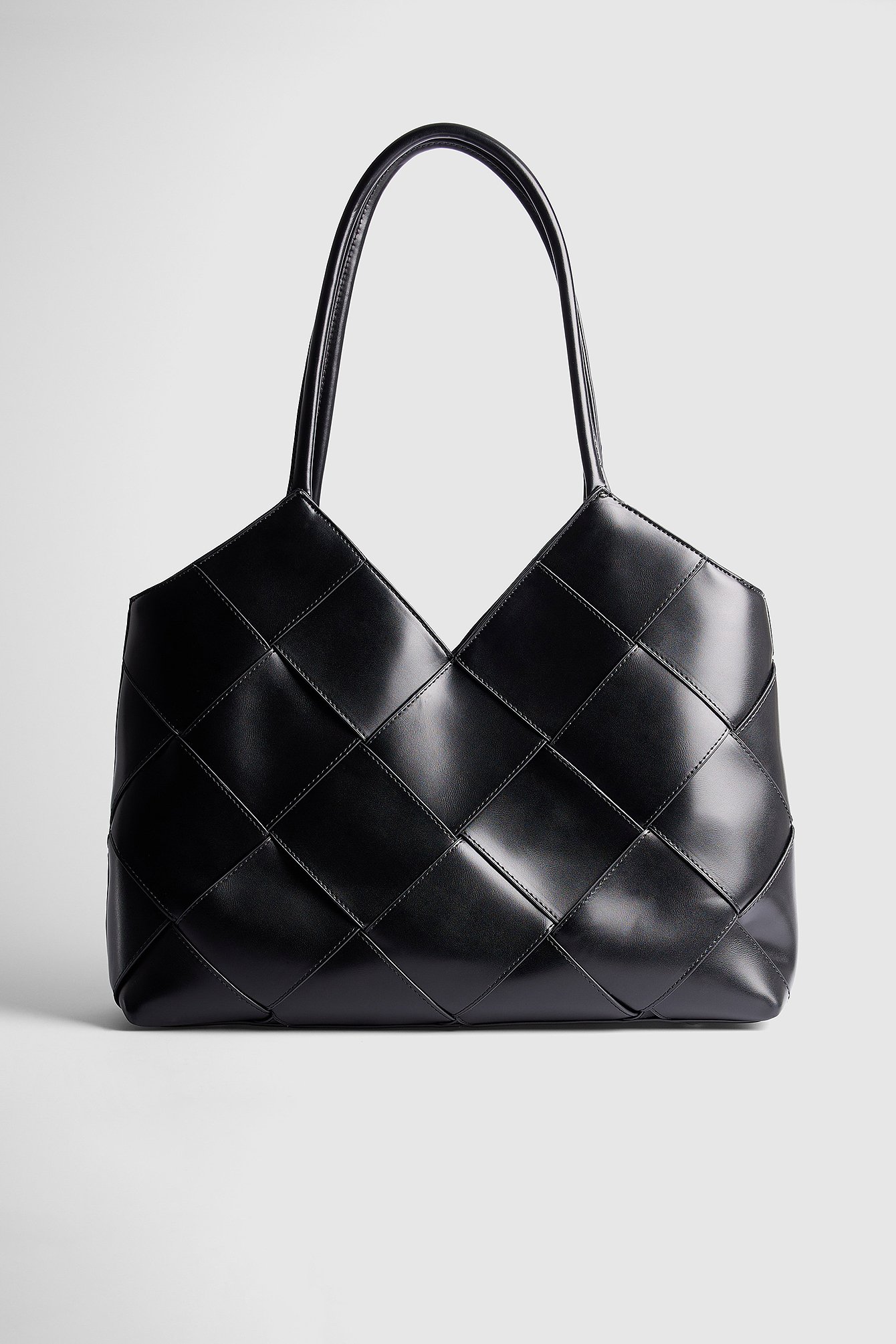 Gewebte Tasche Schwarz NA-KD - Main Image