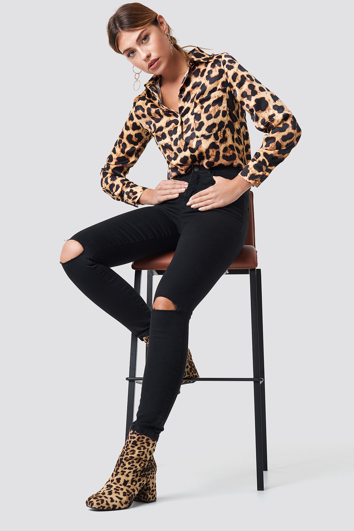Kathleen Slim Fit Jeans Black