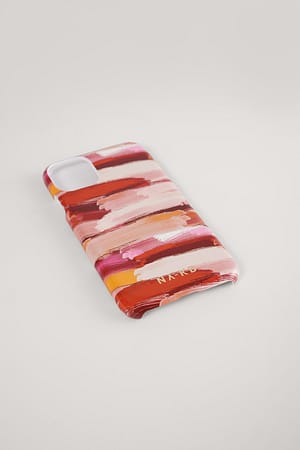 Abstract Pink Printet telefoncover