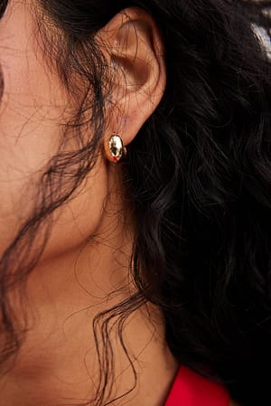 Gold 2-pack Mini Flower Earrings