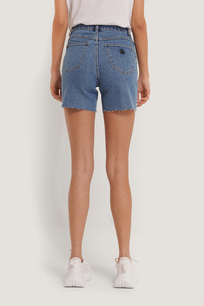 Shorts Shorts mit hoher Taille | Kurze Denimhose - PQ89358