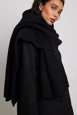 Black Alpacamix sjaal