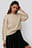 Sleeve Detail Roundneck Knit