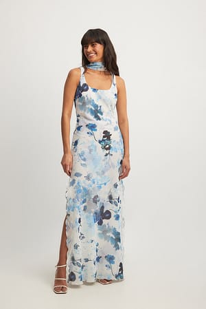 Blue Print Maxi-jurk met babylock-zoom