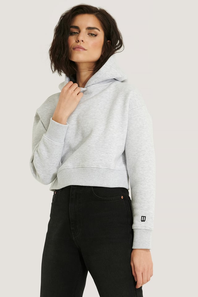 Collegepaita Light Grey Melange