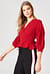 Bell Sleeve Wrapover Top