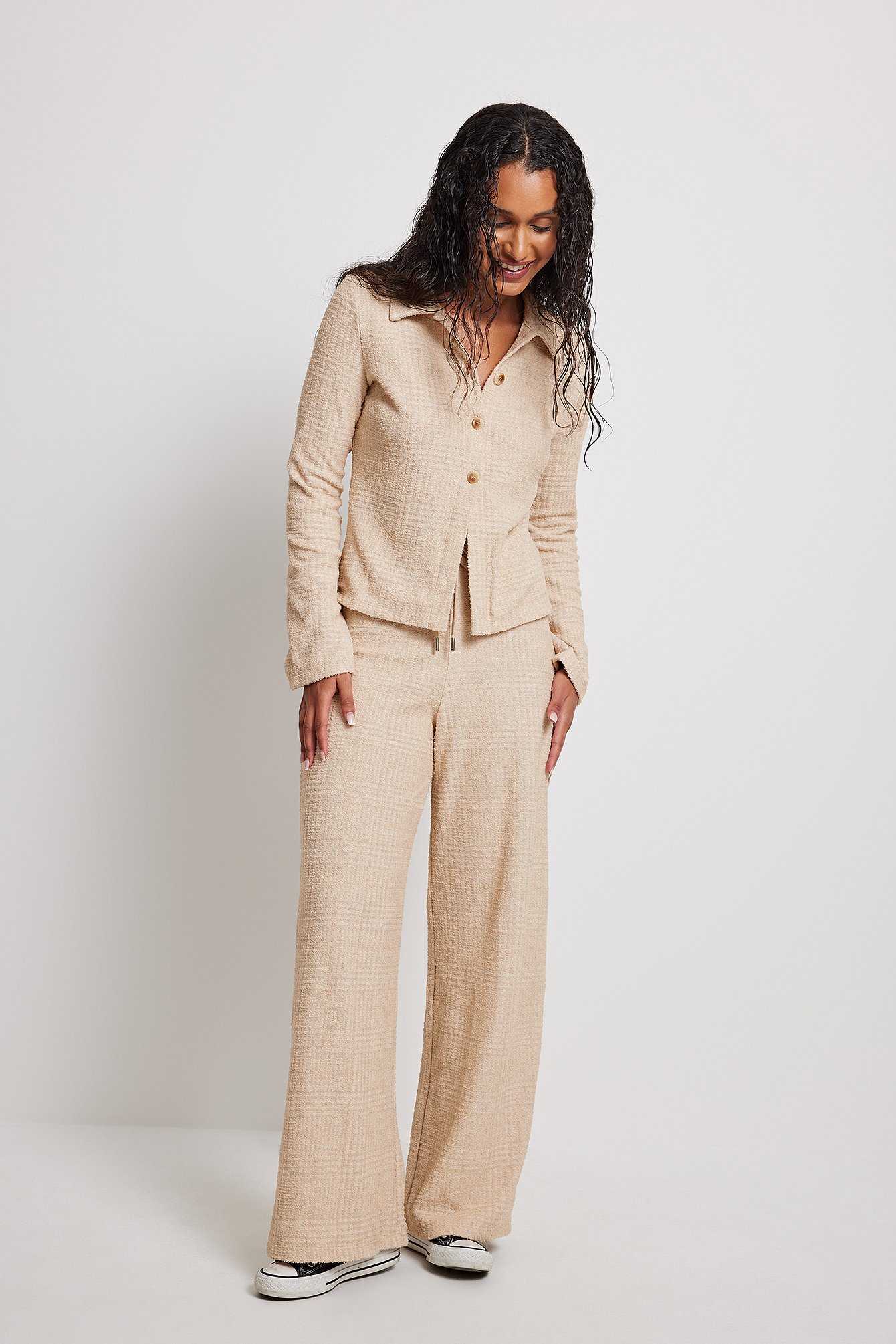 Update 73+ womens beige trouser suit super hot in.duhocakina