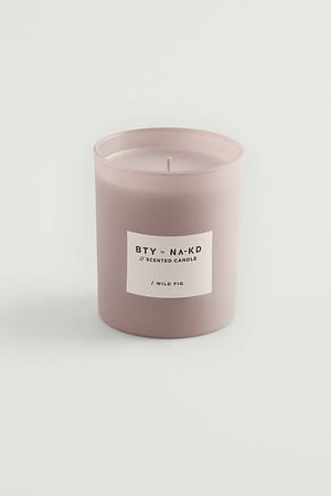 Purple Scented Candle