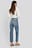 030 High Rise Straight Ankle Jeans