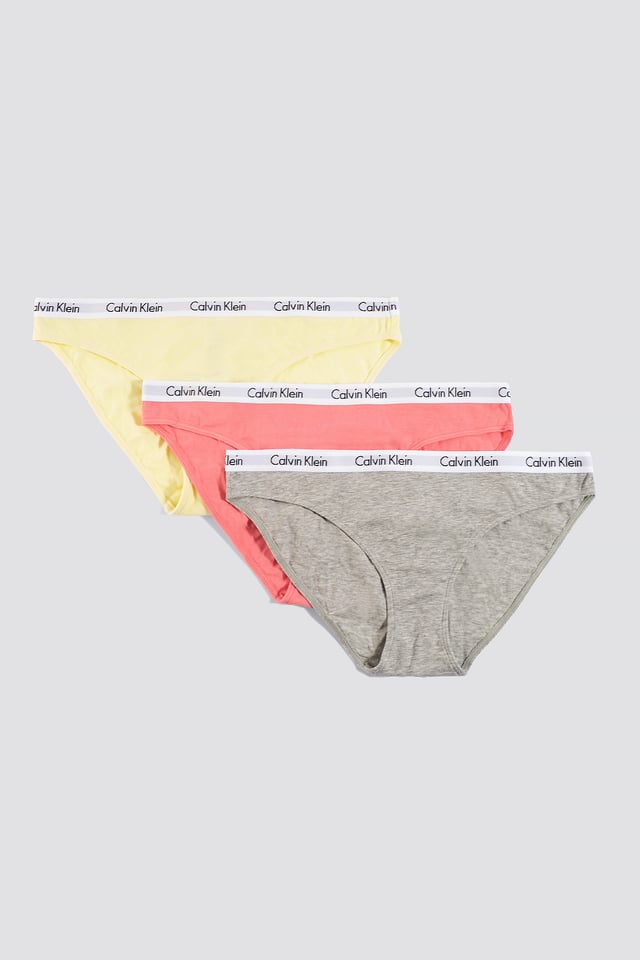 3-pack Bikini Carousel Pomelo/Polar Lights/Grey