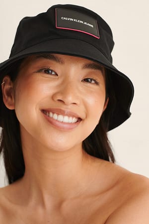 Black Essential Bucket Hat
