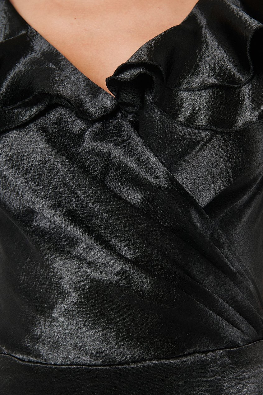 Vestidos Colecciones de influencers | Flounce Detail Short Dress - FZ35899
