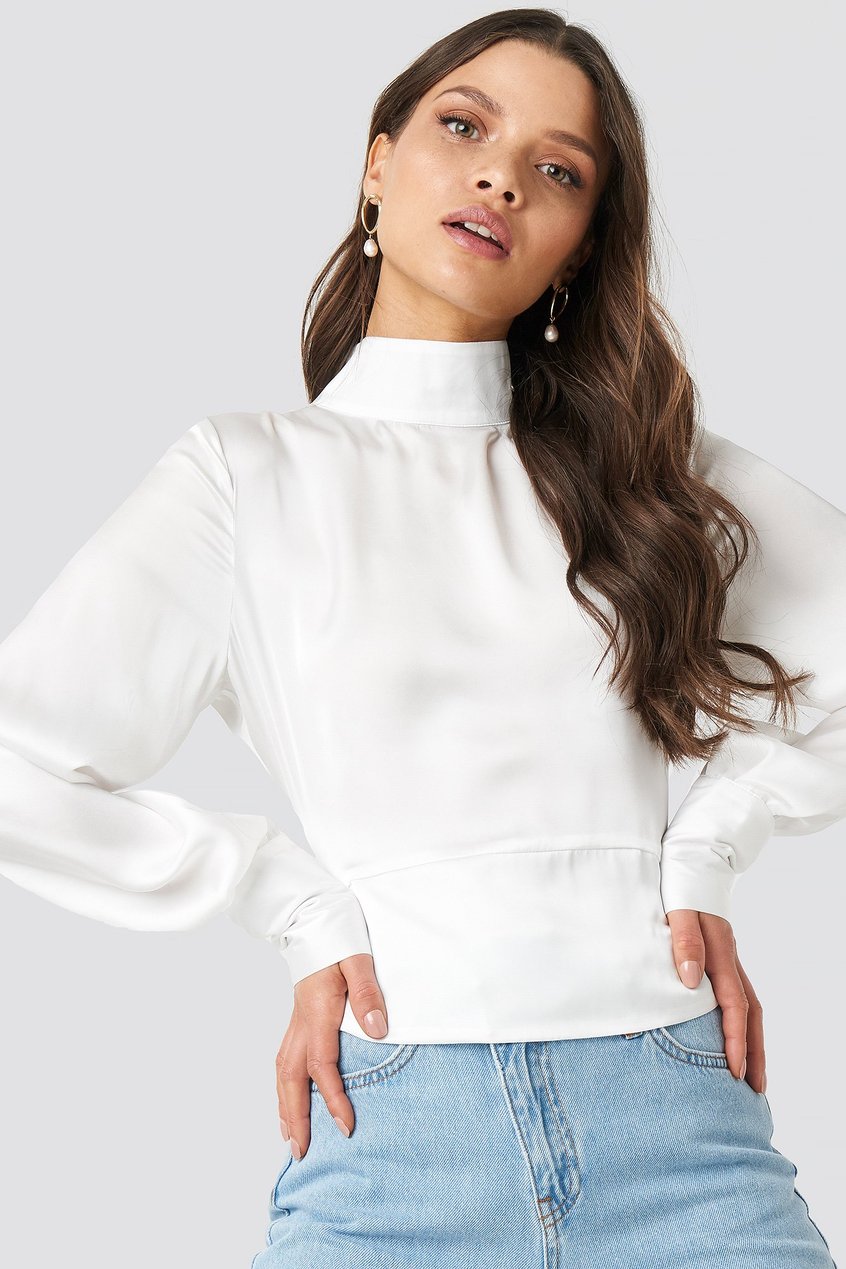 Chemises | Blouses Collections des influenceuses | High Neck Shirt - AO82724