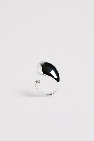 Silver Chunky Ring