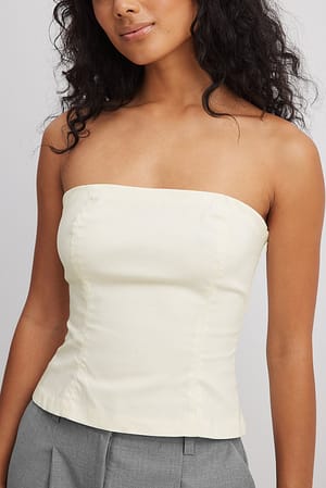 White Haut style corset classique